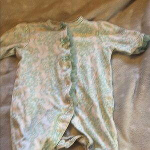 Floral Patterned Kids One Piece